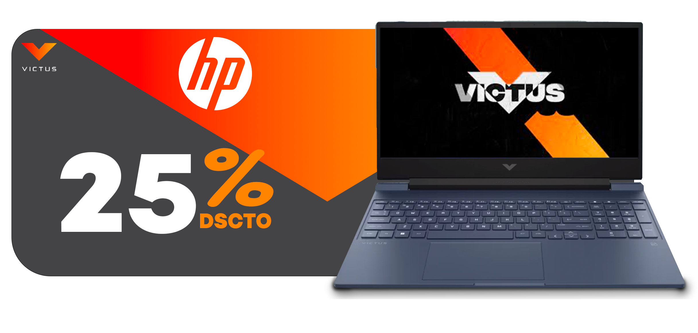 Laptop VICTUS 25% descuento