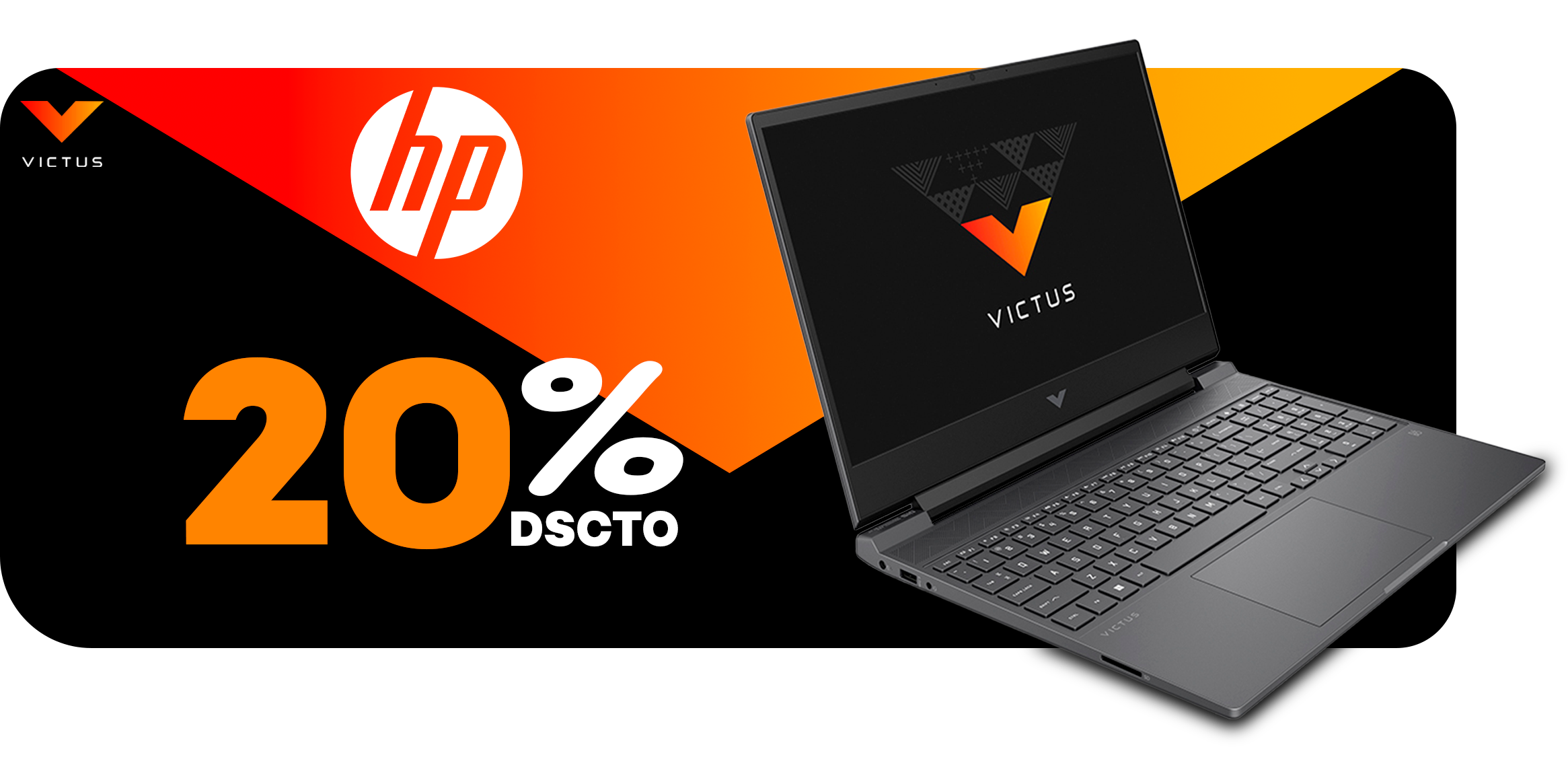 Laptop VICTUS 20% descuento